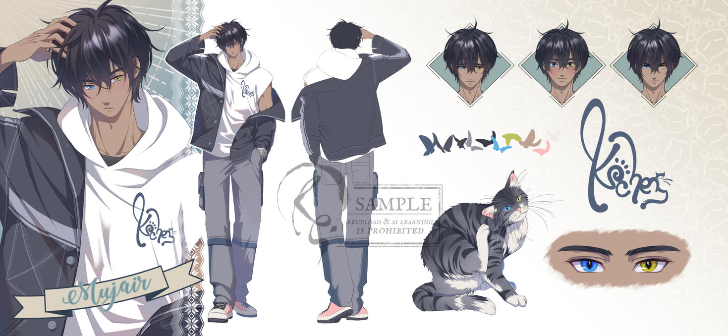 Character Sheet (Cell Shading)